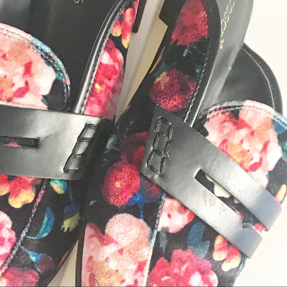 Francesca PAISLEY FLORAL MULES Slip-on Shoes - Picture 5 of 7